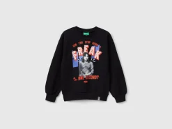 Sweater with Beetlejuice™ photographic print