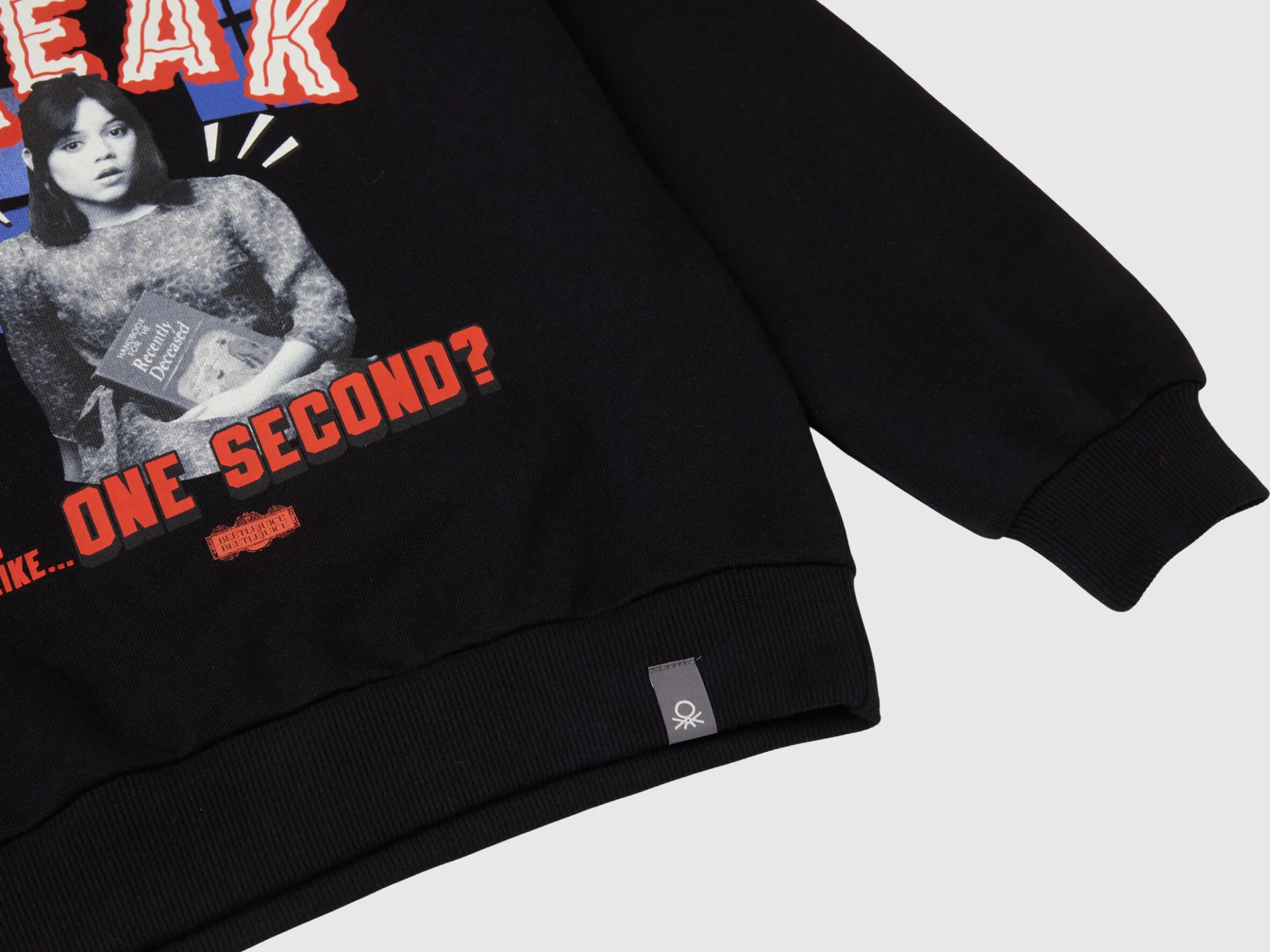 Sweater with Beetlejuice™ photographic print