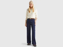 Sweater with cable knit
