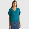 Sweater with draping