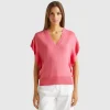 Sweater with draping
