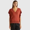Sweater with draping