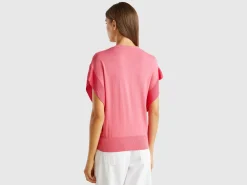 Sweater with draping