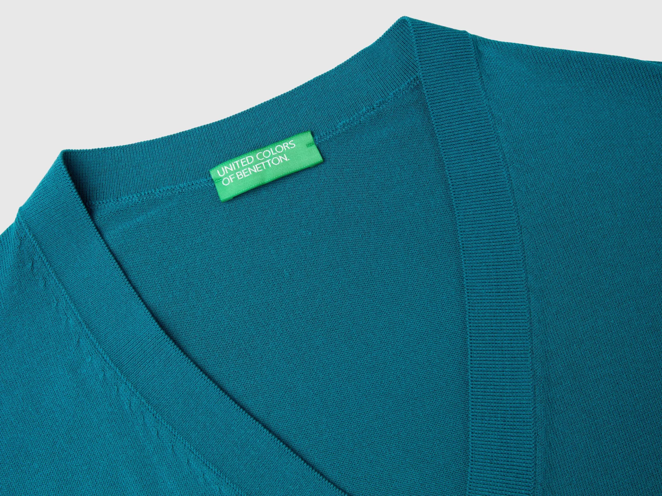 Sweater with draping