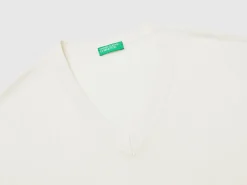Sweater with draping