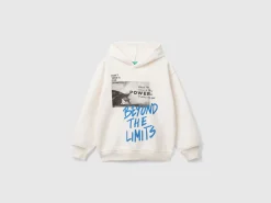 Sweater with photographic print
