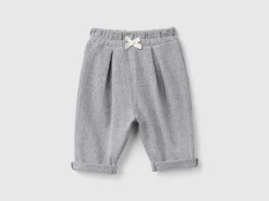 Sweatpants with lurex