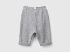 Sweatpants with lurex