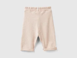 Sweatpants with lurex