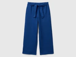 Sweatpants with sash