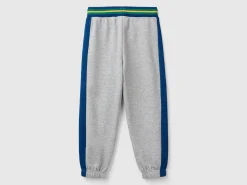 Sweatpants with stripes