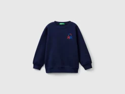 Sweatshirt in 100% organic cotton