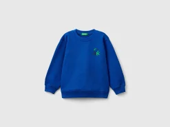 Sweatshirt in 100% organic cotton