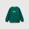 Sweatshirt in 100% organic cotton