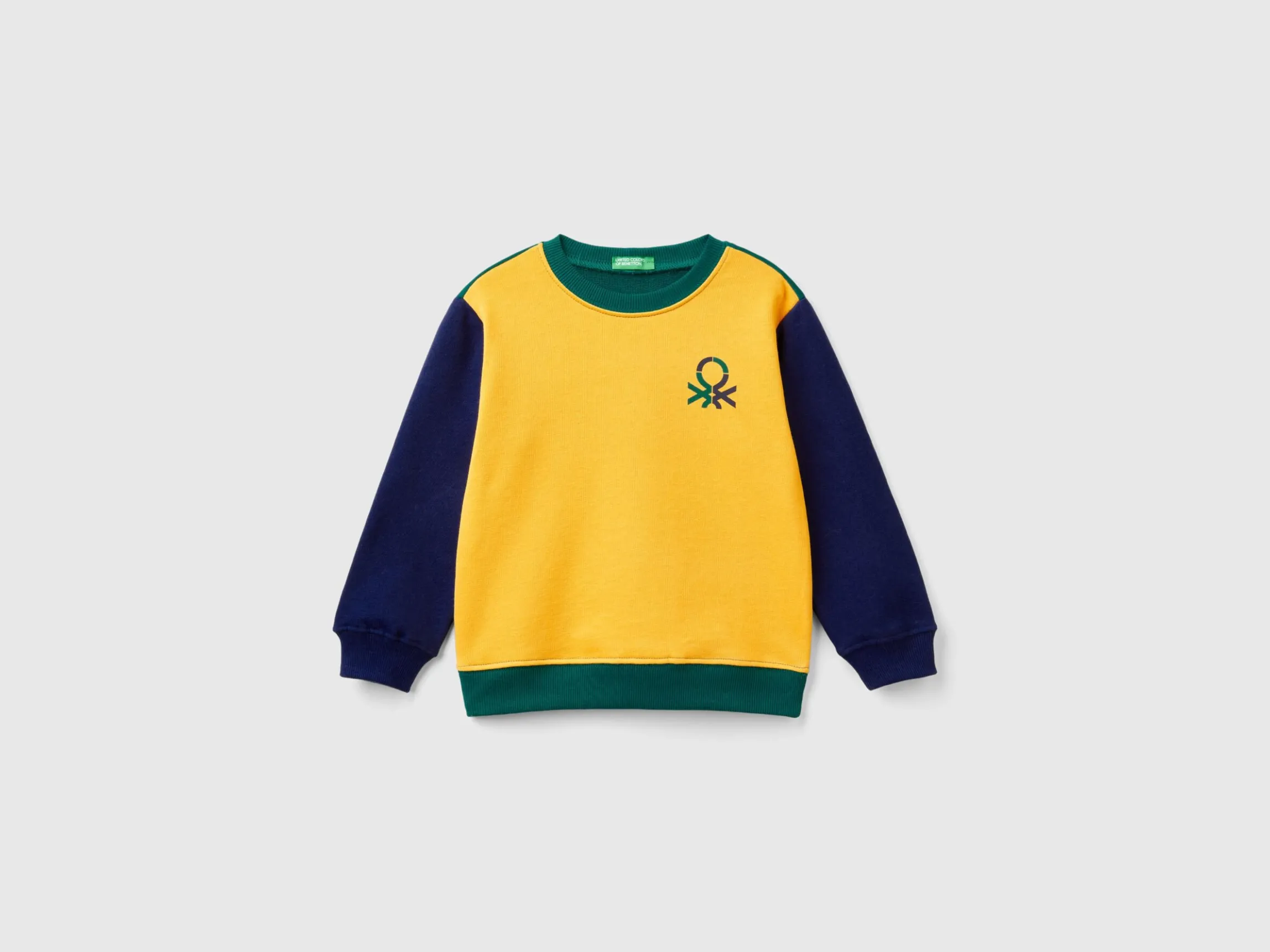 Sweatshirt in 100% organic cotton