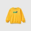 Sweatshirt in 100% organic cotton