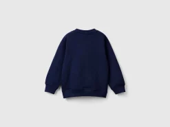 Sweatshirt in 100% organic cotton