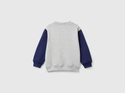 Sweatshirt in 100% organic cotton