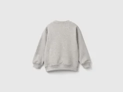 Sweatshirt in 100% organic cotton