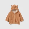 Sweatshirt in chenille with hood