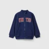 Sweatshirt in organic cotton with zip