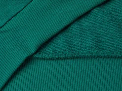 Sweatshirt in organic cotton with zip