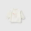 Sweatshirt with animal embroidery