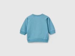 Sweatshirt with animal embroidery