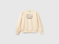 Sweatshirt with front and back print