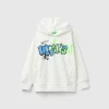 Sweatshirt with graffiti print