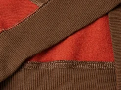 Sweatshirt with lined hood