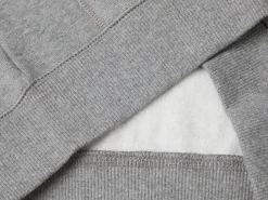 Sweatshirt with lined hood