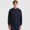 Sweatshirt with logo patch