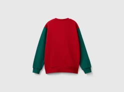 Sweatshirt with logo print