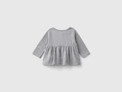 Sweatshirt with lurex