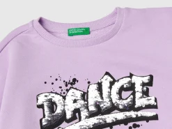 Sweatshirt with sequins