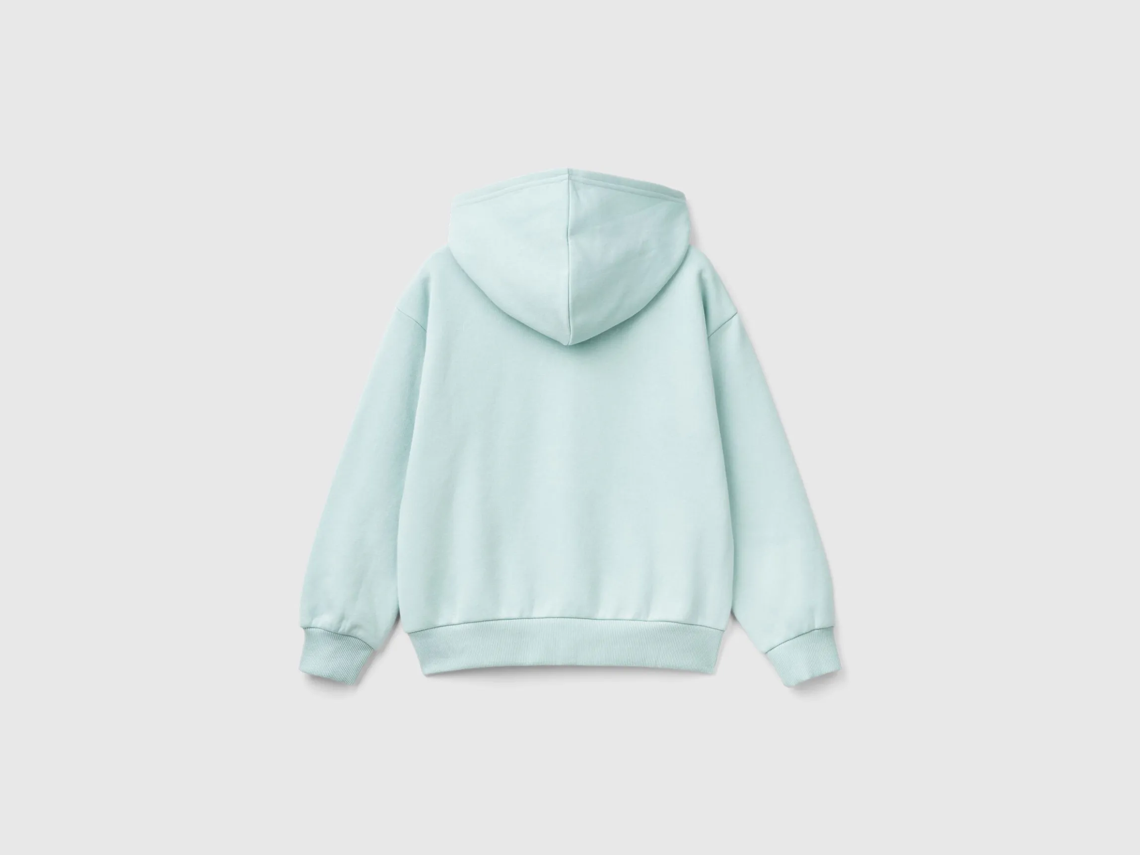 Sweatshirt with zip and sequins