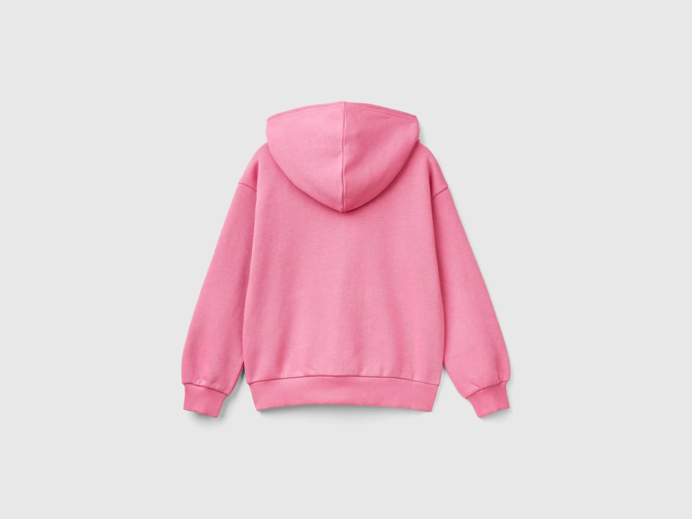 Sweatshirt with zip and sequins