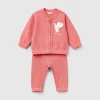 Sweatsuit in organic cotton
