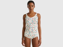 Tank top with Christmas print
