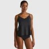 Tank top with lurex