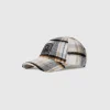 Tartan baseball cap