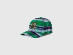 Tartan baseball cap