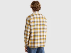 Tartan flannel overshirt