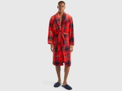 Tartan robe