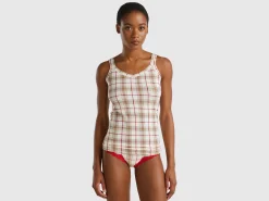Tartan tank top