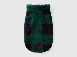 Teddy check coat for dogs