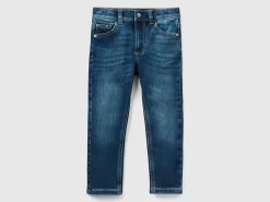 Thermal skinny fit jeans