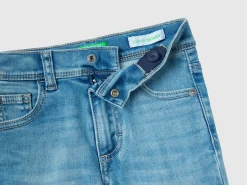 Thermal skinny fit jeans
