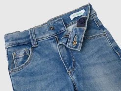 Thermal skinny fit jeans